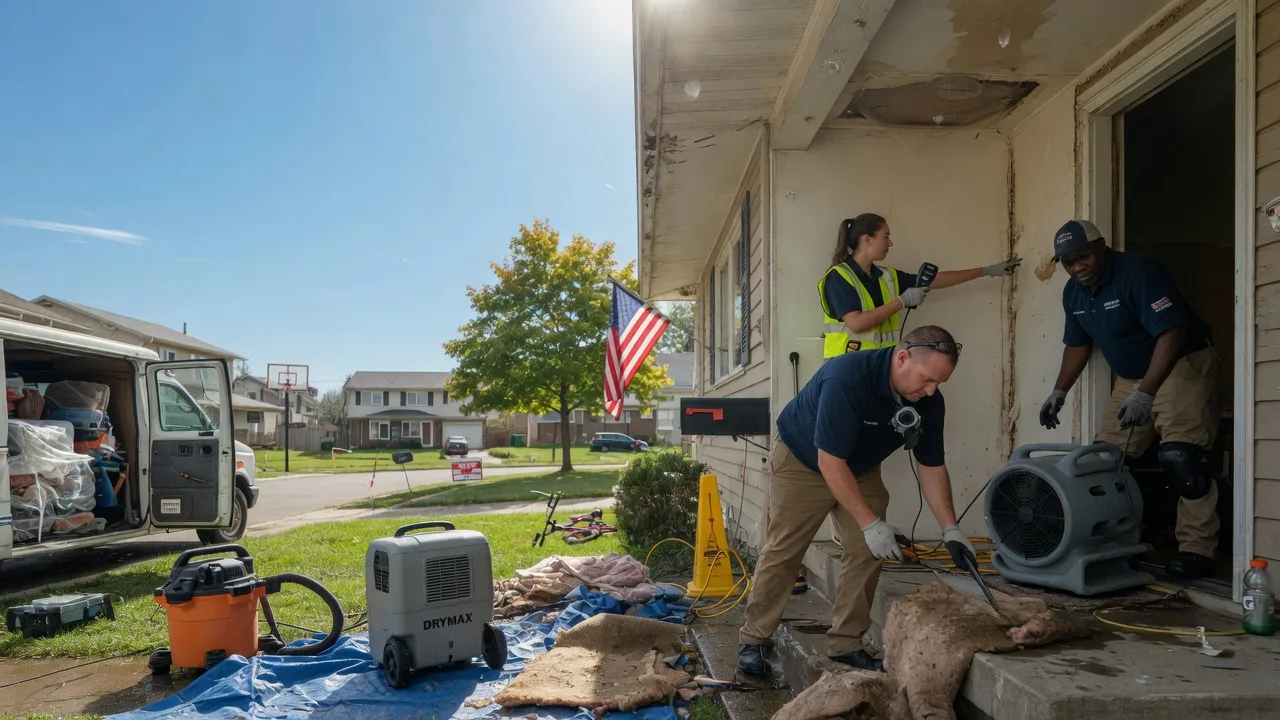 Water Damage Restoration in Whiting, KS near me